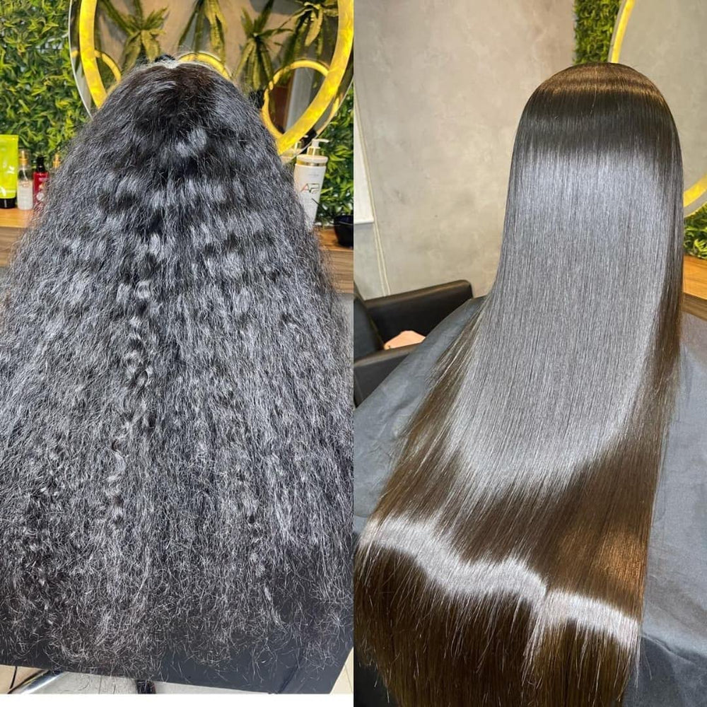 OGC Cosmetics control del frizz, cabello estable incluso en humedad alta.