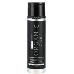 OGC Cosmetics tratamiento keratina brasileño, botella lista para un alisado suave y control del frizz.
