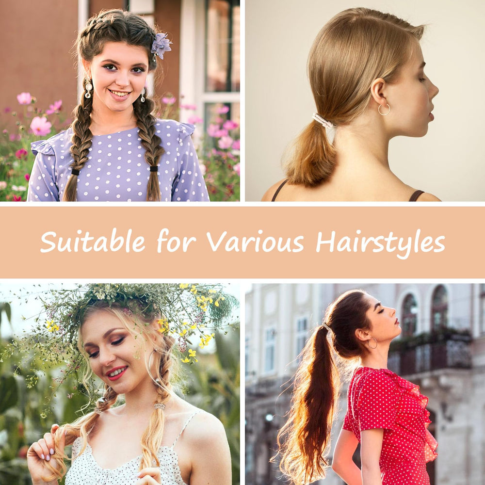 Accesorio para cabello marrón OHCISP, añade estilo versátil a cualquier apariencia