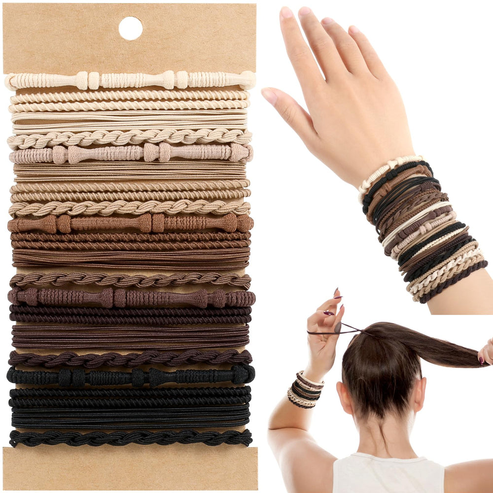 Goma OHCISP boho para cabello, uso diario suave y sin daño