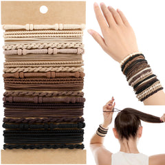 Goma OHCISP boho para cabello, uso diario suave y sin daño
