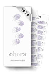 ohora N Shooting Star en caja, manicura rápida y glamorosa.