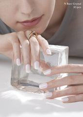 Ohora N Bare Crystal: dos toallitas de preparación para limpiar uñas