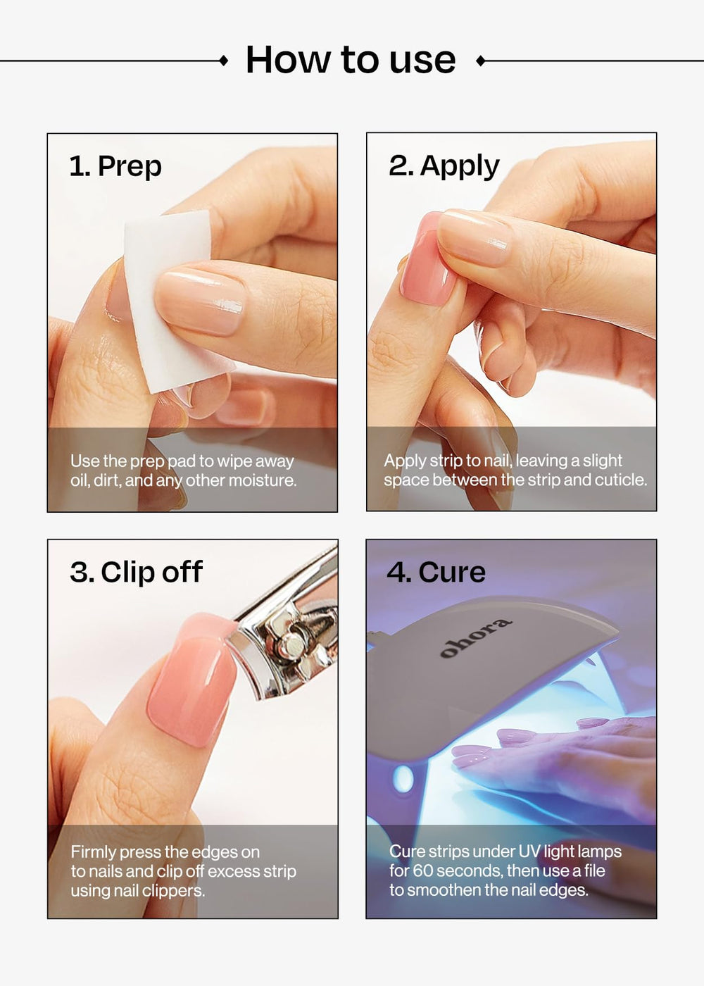 Ohora N Bare Crystal: variedad de colores para estilo personalizado