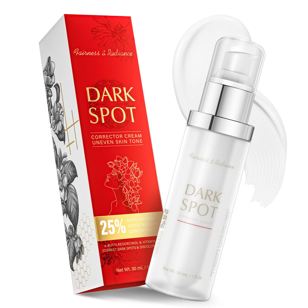 OIDLA crema correctora de manchas en botella para tono de piel más uniforme.