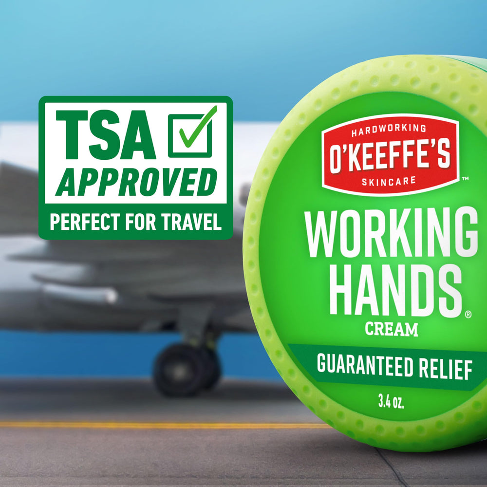 Tamaño compacto para viaje: crema de manos O'Keeffe's Working Hands