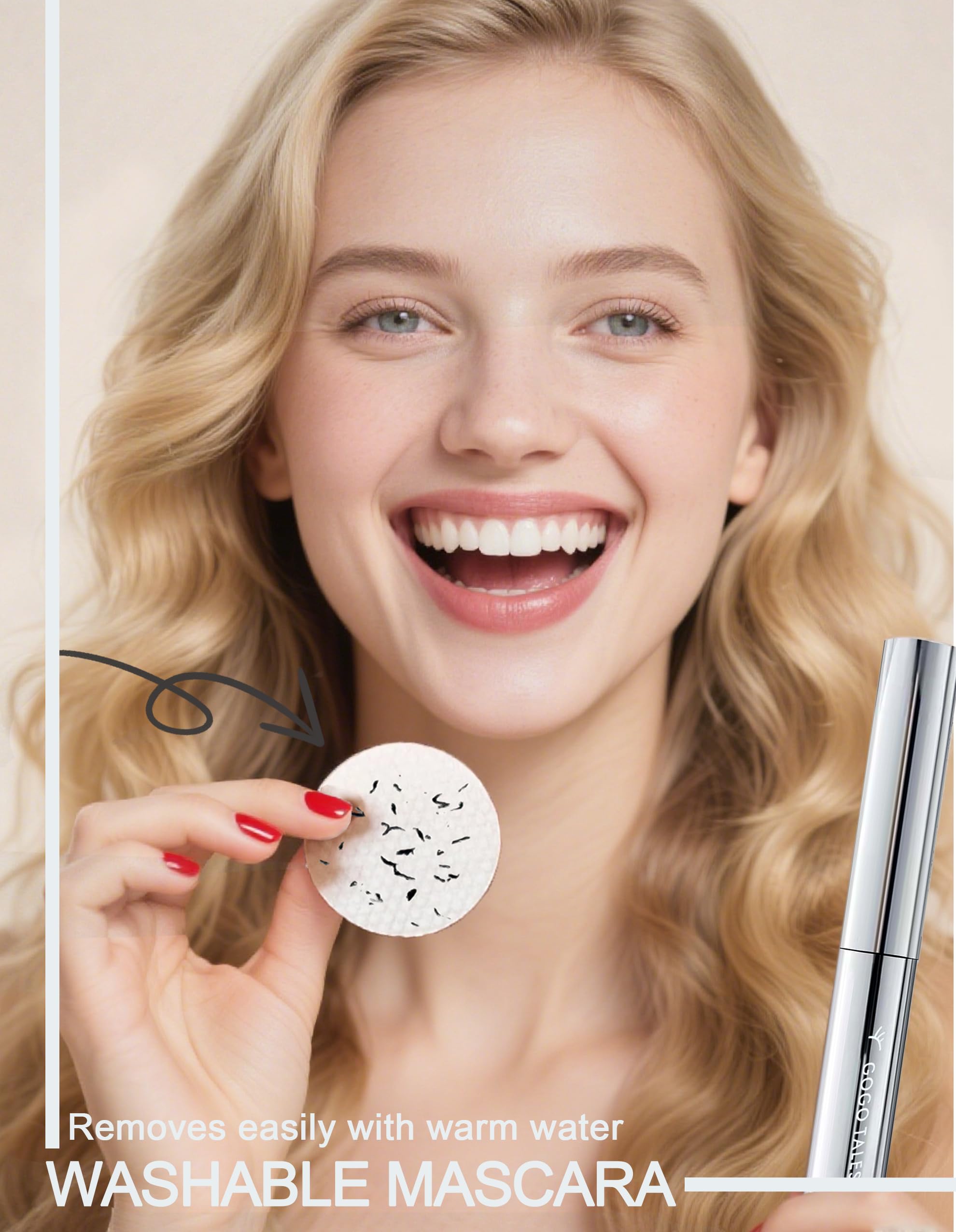 Okerker mascara acabado natural que alarga sin apelmazar.