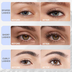 Okerker mascara metálica resistente al agua para uso diario sin manchar.