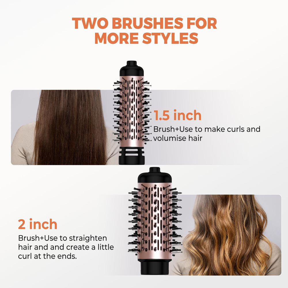 OKWRAP 3en1 cabello liso con brillo gracias al cabezal para alisar