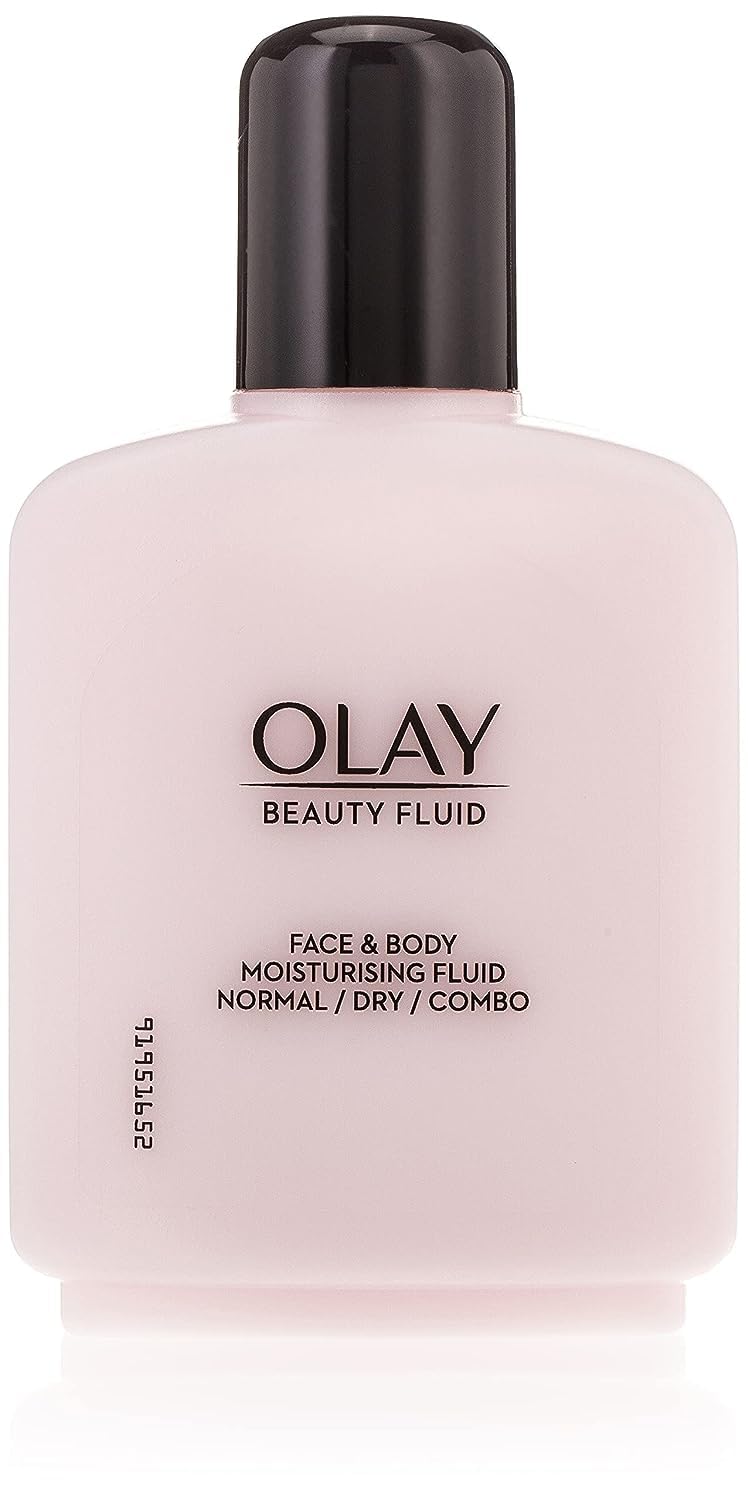 Olay Beauty Fluid Regular 100 ml, presentación adecuada para hidratación diaria.