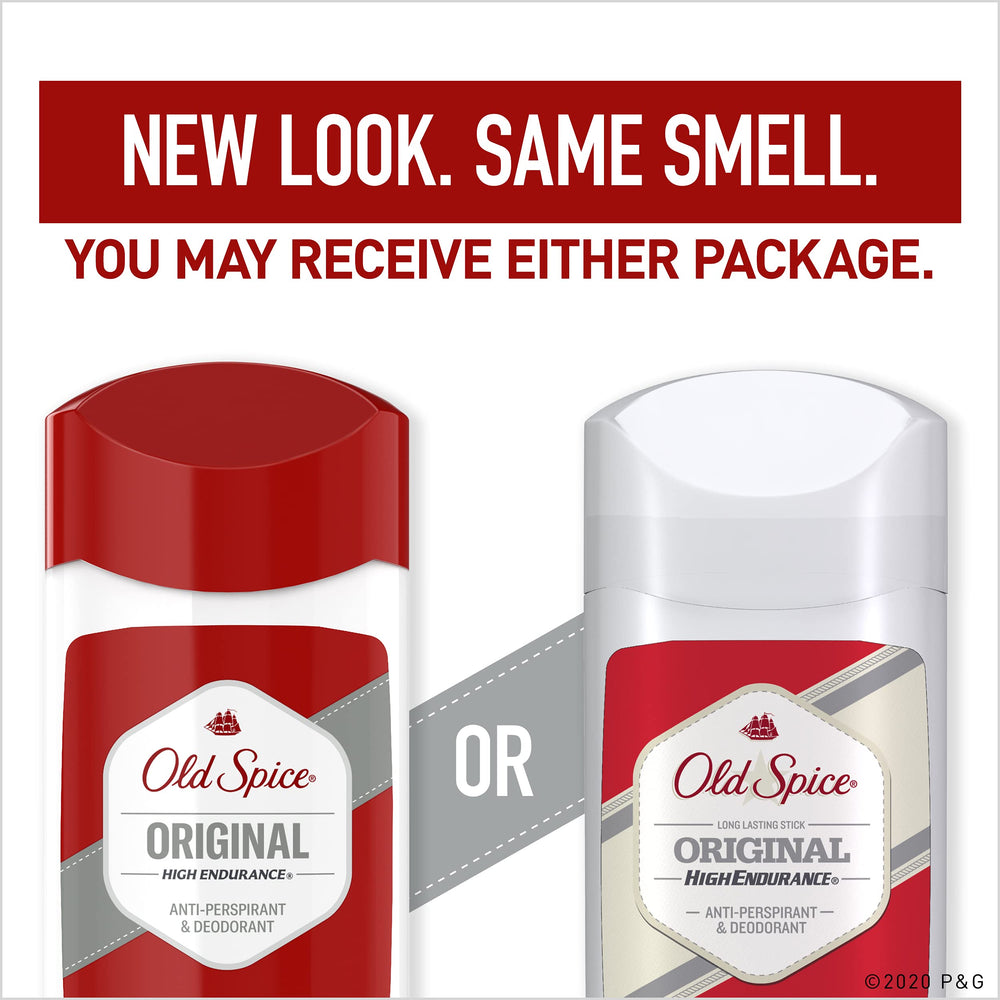 Old Spice Endurance – collection Haute Endurance pour journées actives.