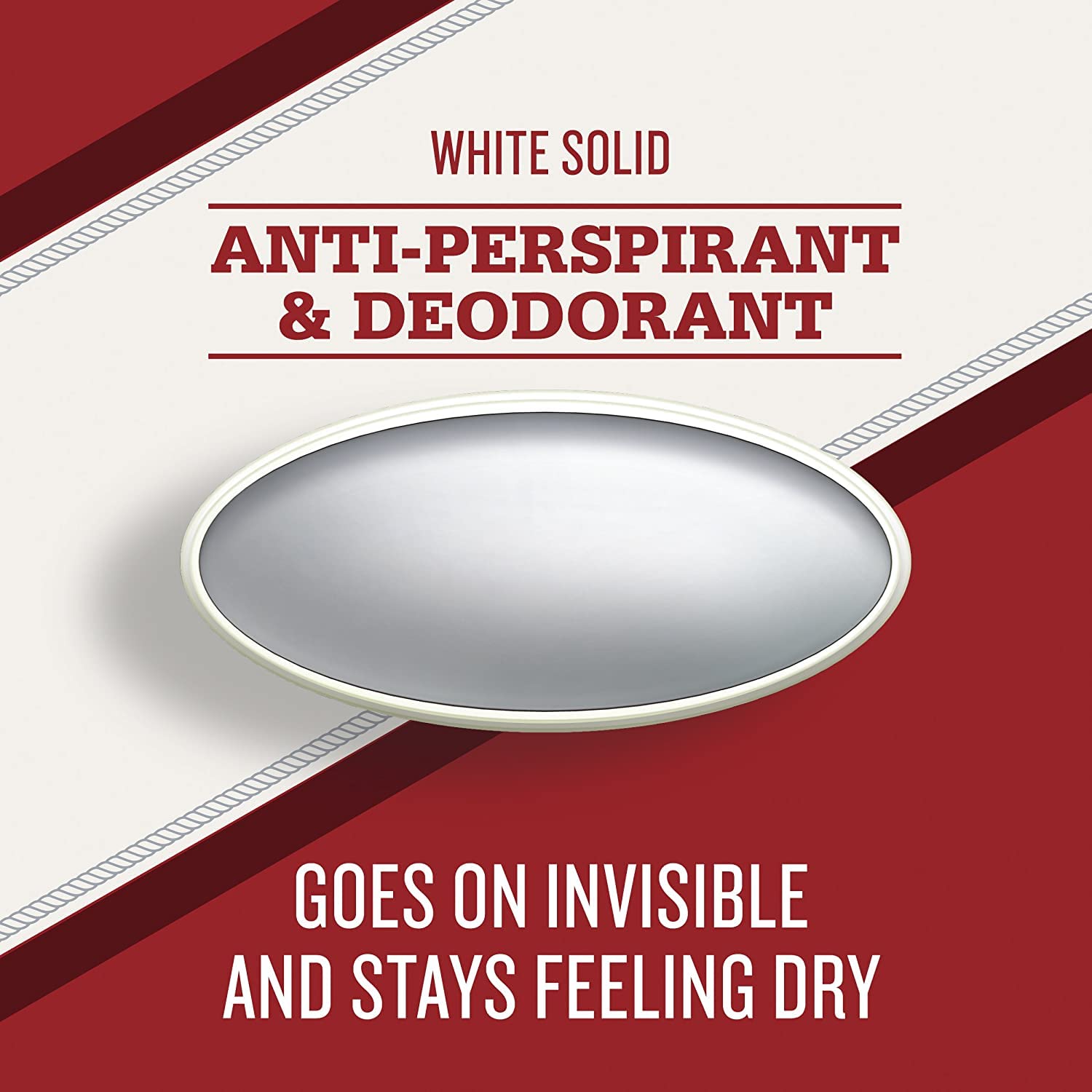 Old Spice High Endurance Desodorante Original, textura sólida invisible para no dejar manchas.
