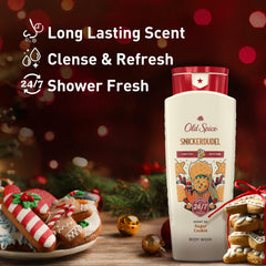 Old Spice Holidude gel de ducha Galleta de Azúcar, dulzura festiva para la piel.