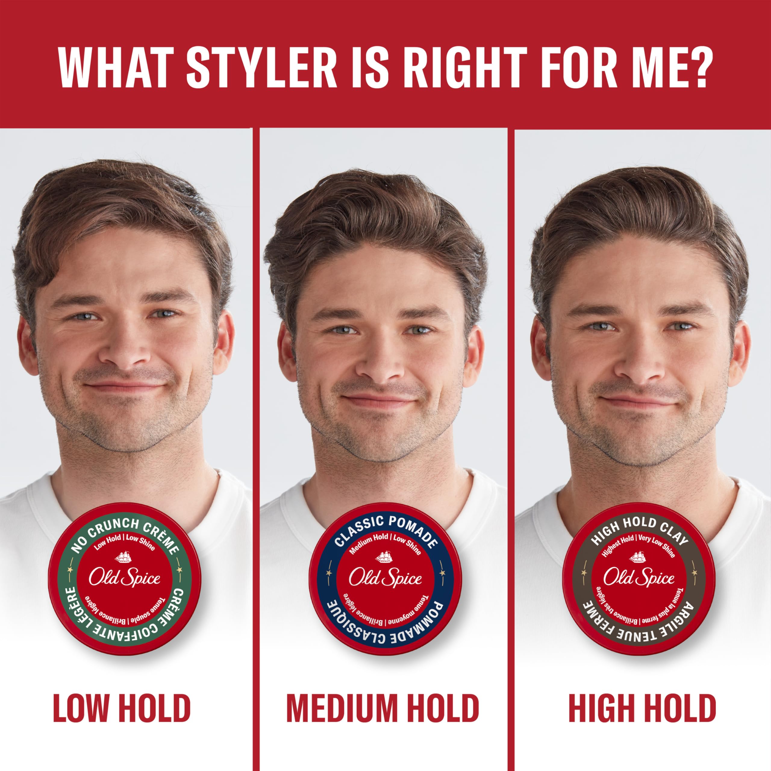 Ambiente de barbería inspira calidad profesional al usar Old Spice No-Poof Paste.