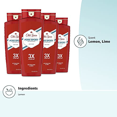 Old Spice rutina diaria de ducha, sensación de limpieza y frescura.
