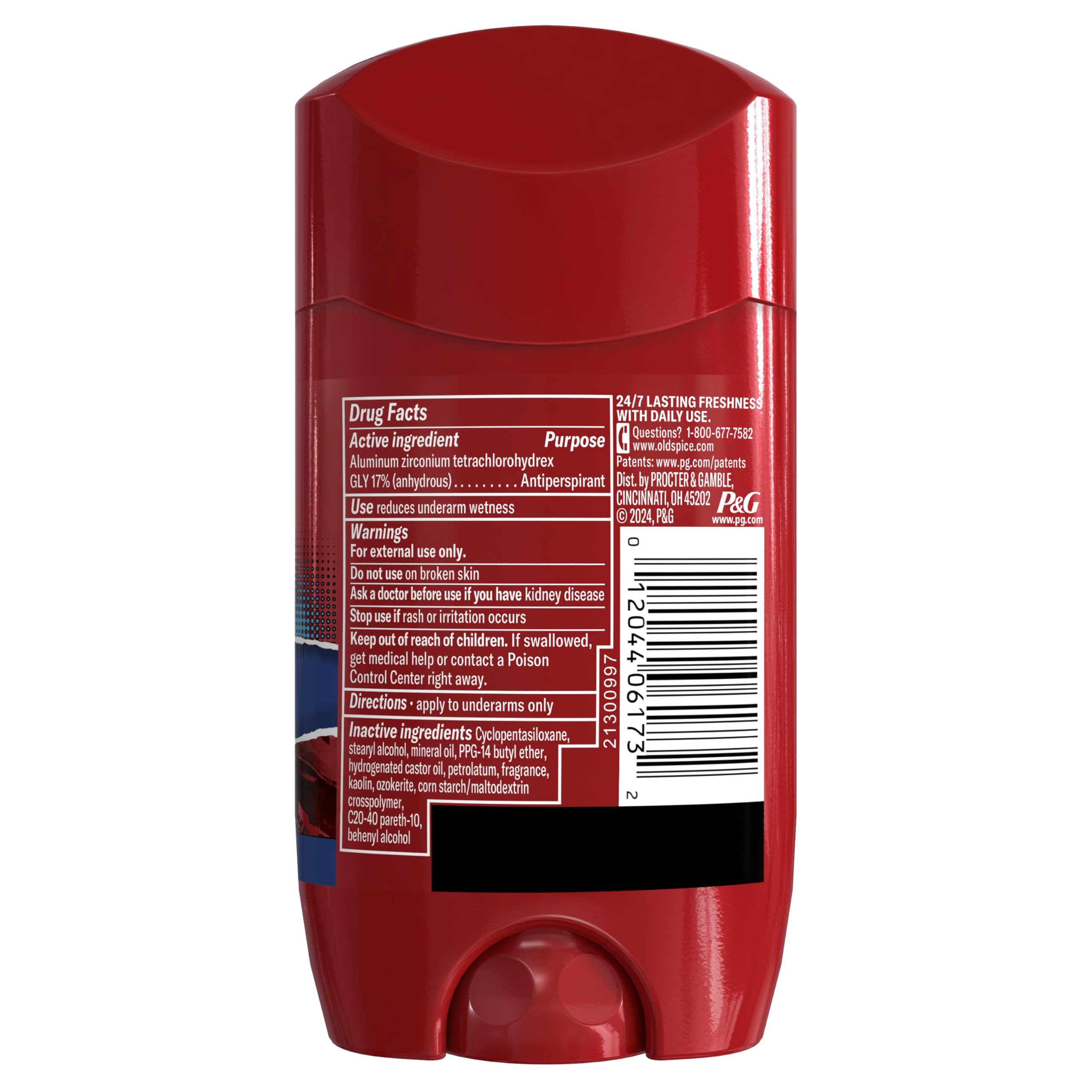 Uso diario tras la ducha con Old Spice Superman para sensación fresca.