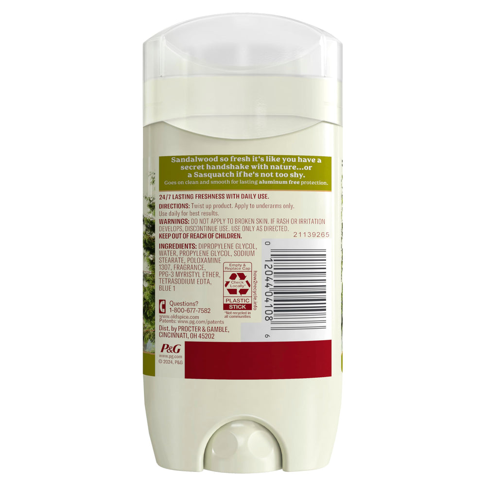 Old Spice Timber: emballage voyage pratique