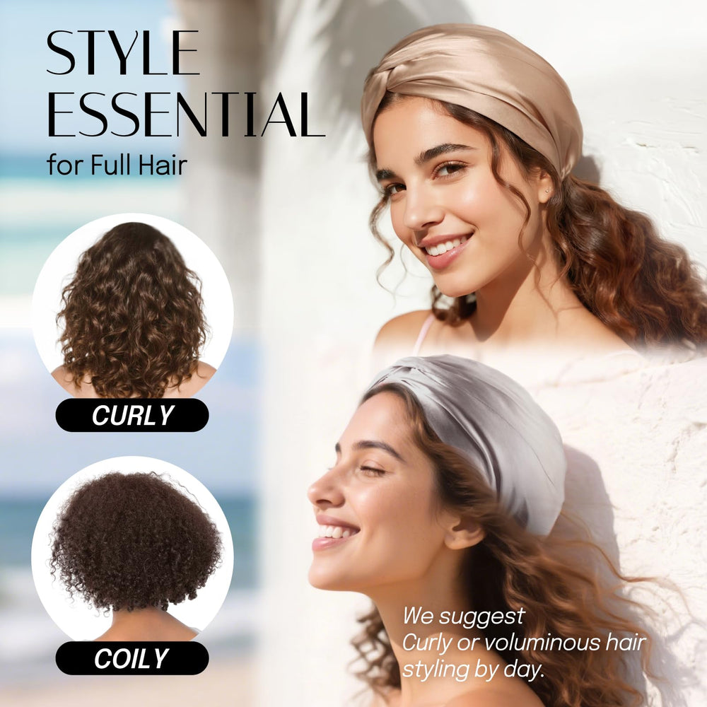 OLESILK Bonete para rizos definido y uso nocturno suave