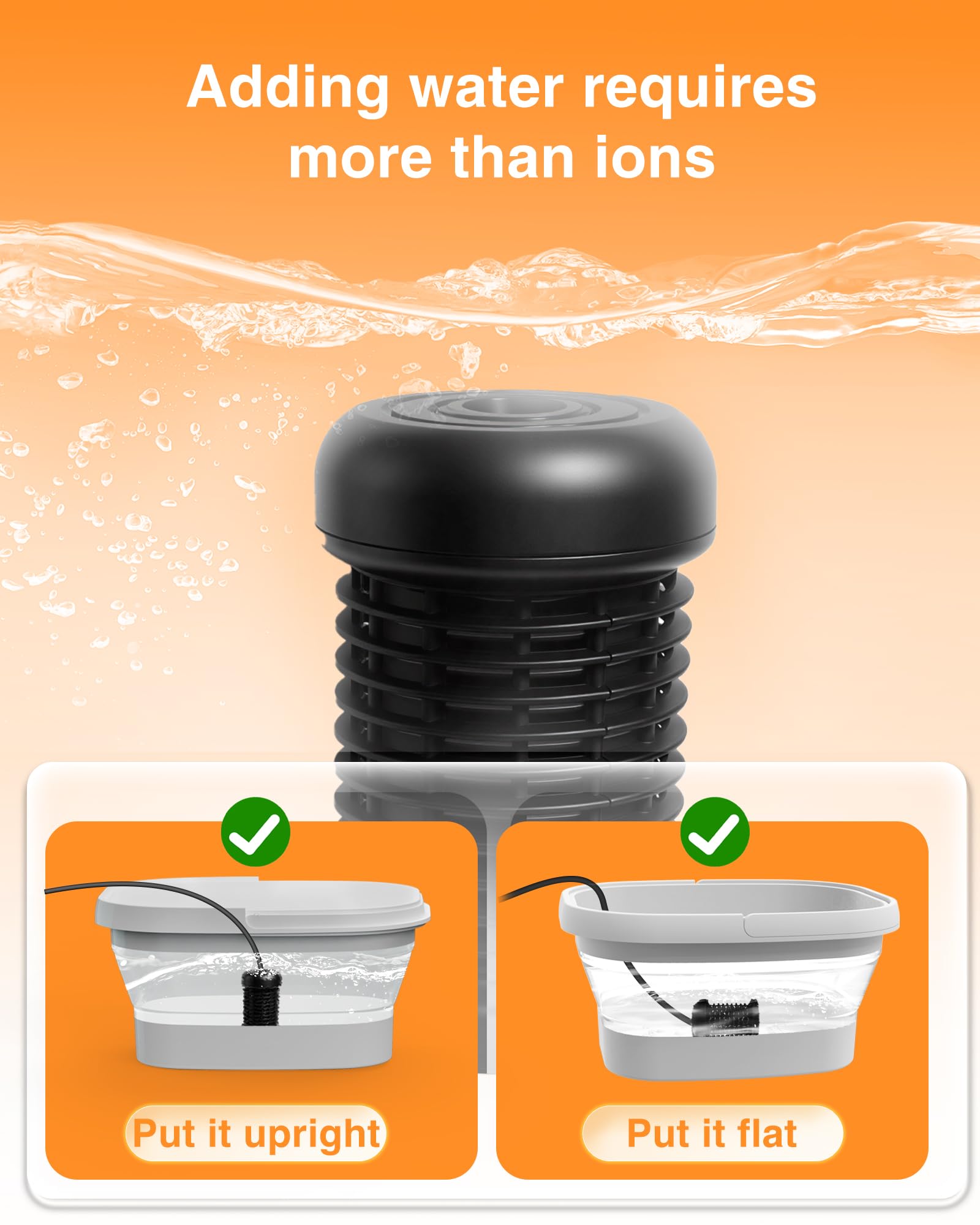 Olixie bano de pies plegable, almacenamiento compacto.