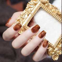 Acabado brillante de Omainy gel para uñas pulidas