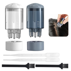 OMASUNB botellas aplicador de aceite para cabello, 2 piezas, fácil control en raíces.