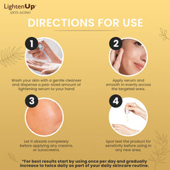OMIC Lighten-Up Serum: aplicación nocturna para piel uniforme y luminosa