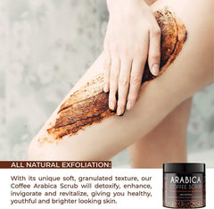 O Naturals aroma cafe Arabica y aceite de espino amarillo cuida la piel.