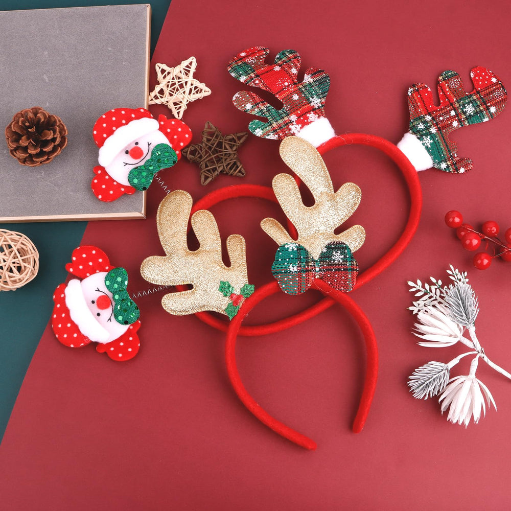 Ondder diadema navidad copo nieve, ideal para decoraciones y retratos