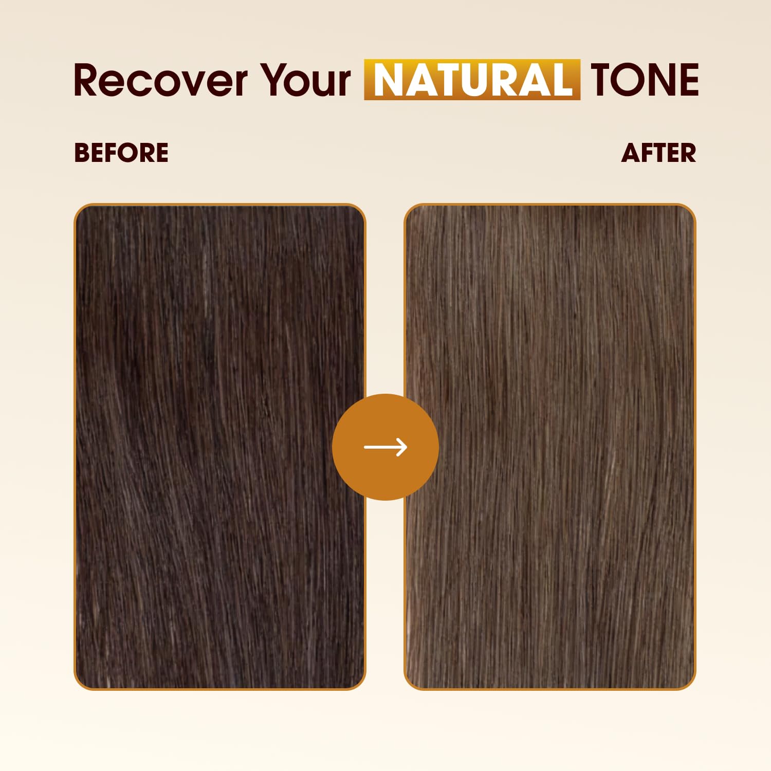 One 'N Only Colorfix Remover: aplicación suave para corregir tono en cabello.