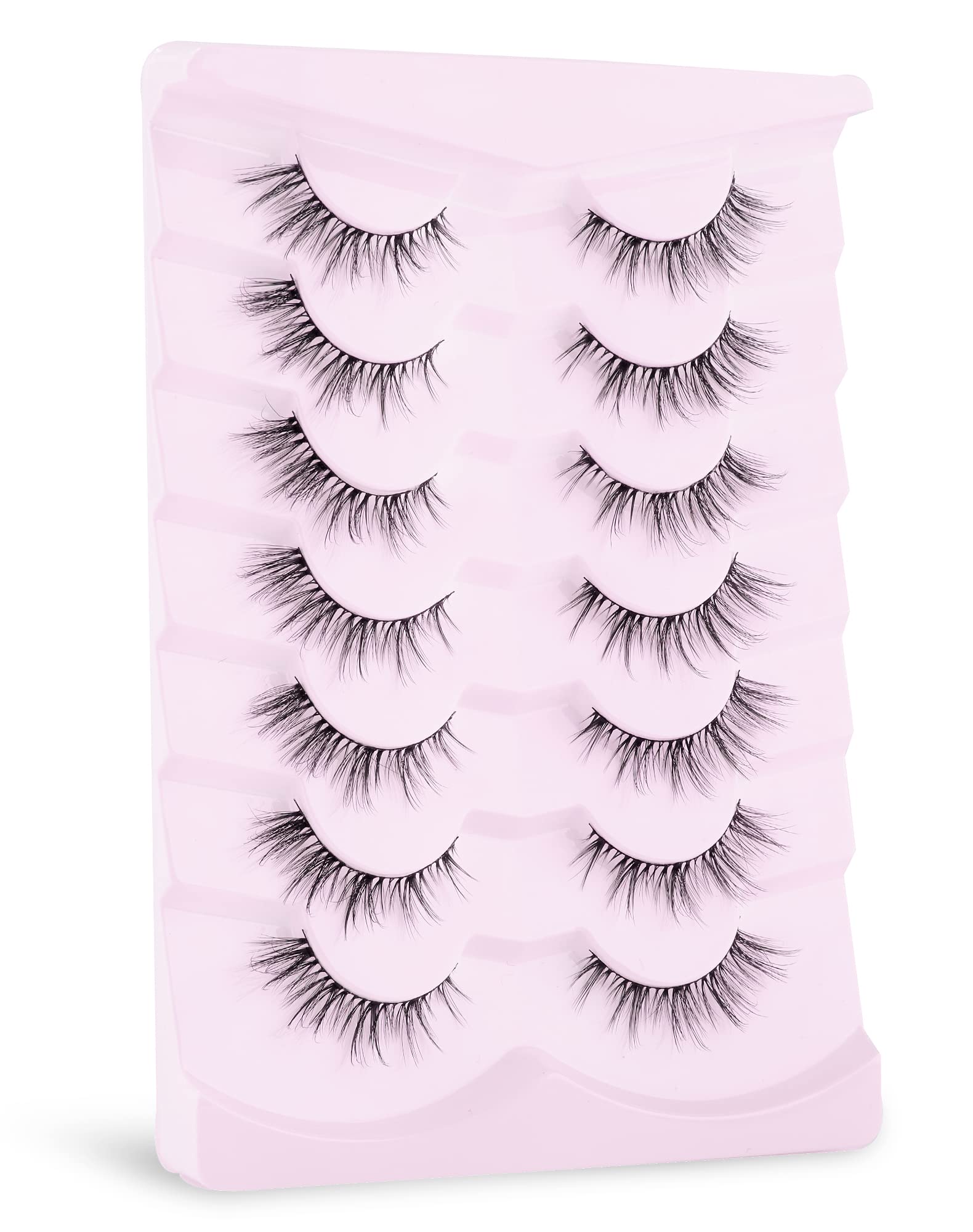 Onlyall pestanas con 7 pares para variedad y ahorro en estilo.