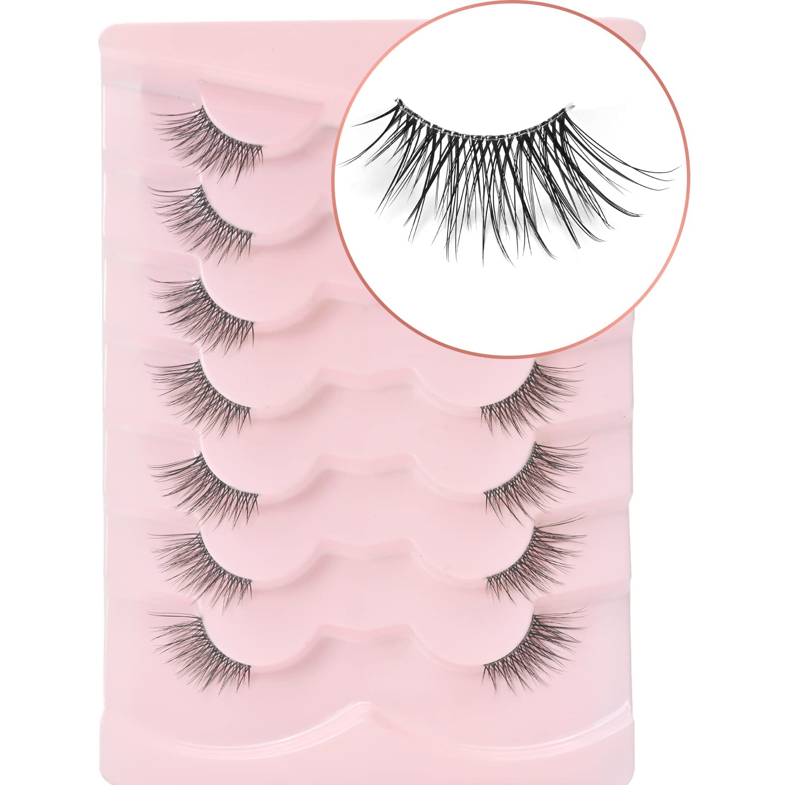 Onlyall pestanas diferentes formas de ojo para adaptarse a cada ojo.