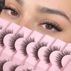 Pestañas Onlyall Wispy1 con aspecto natural, ideal para look diario cómodo.