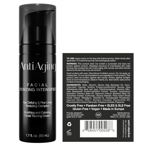 Lotion Onyx anti-age visage: elasticite amelioree et jeunesse apparente.
