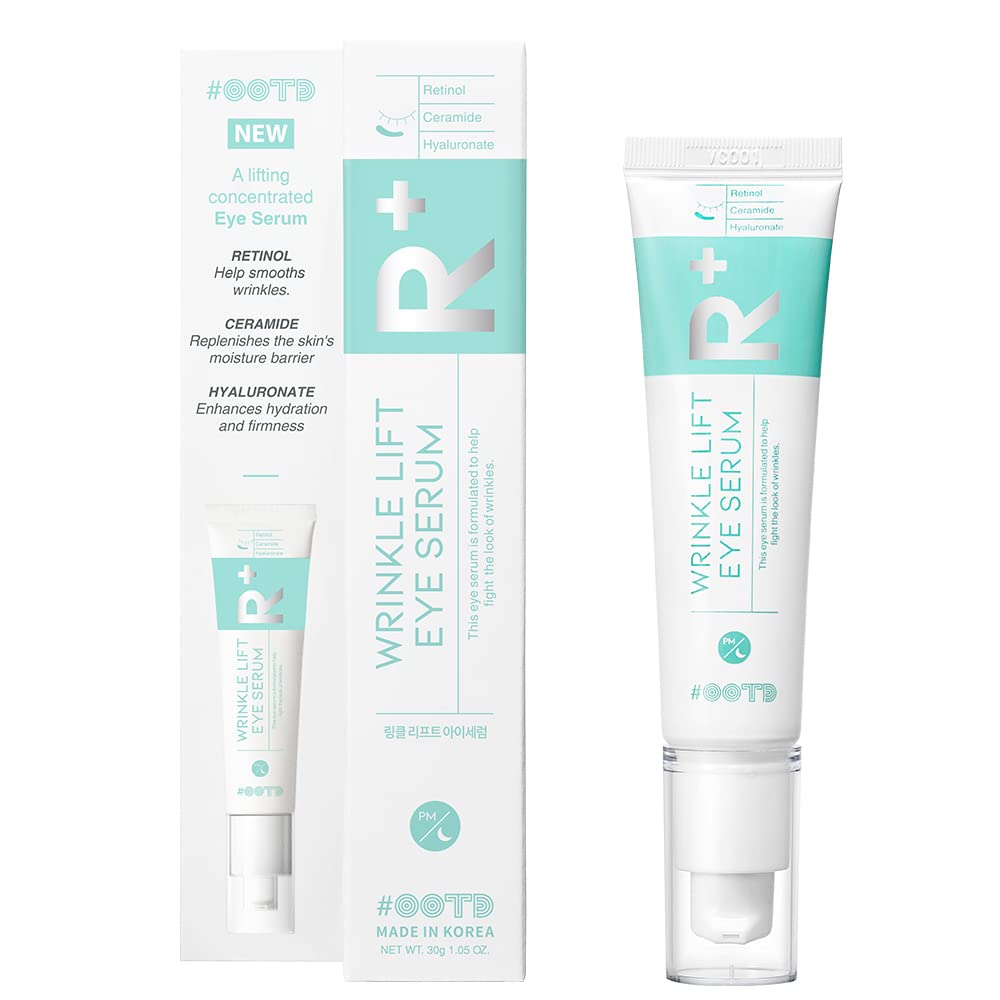 #OOTD Retinol para ojos en botella de 30 g, cuidado diario.