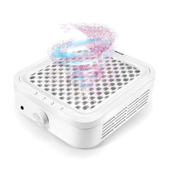 OpenLive Colectora polvo uñas 120W captura polvo durante limado para una zona de trabajo más limpia.