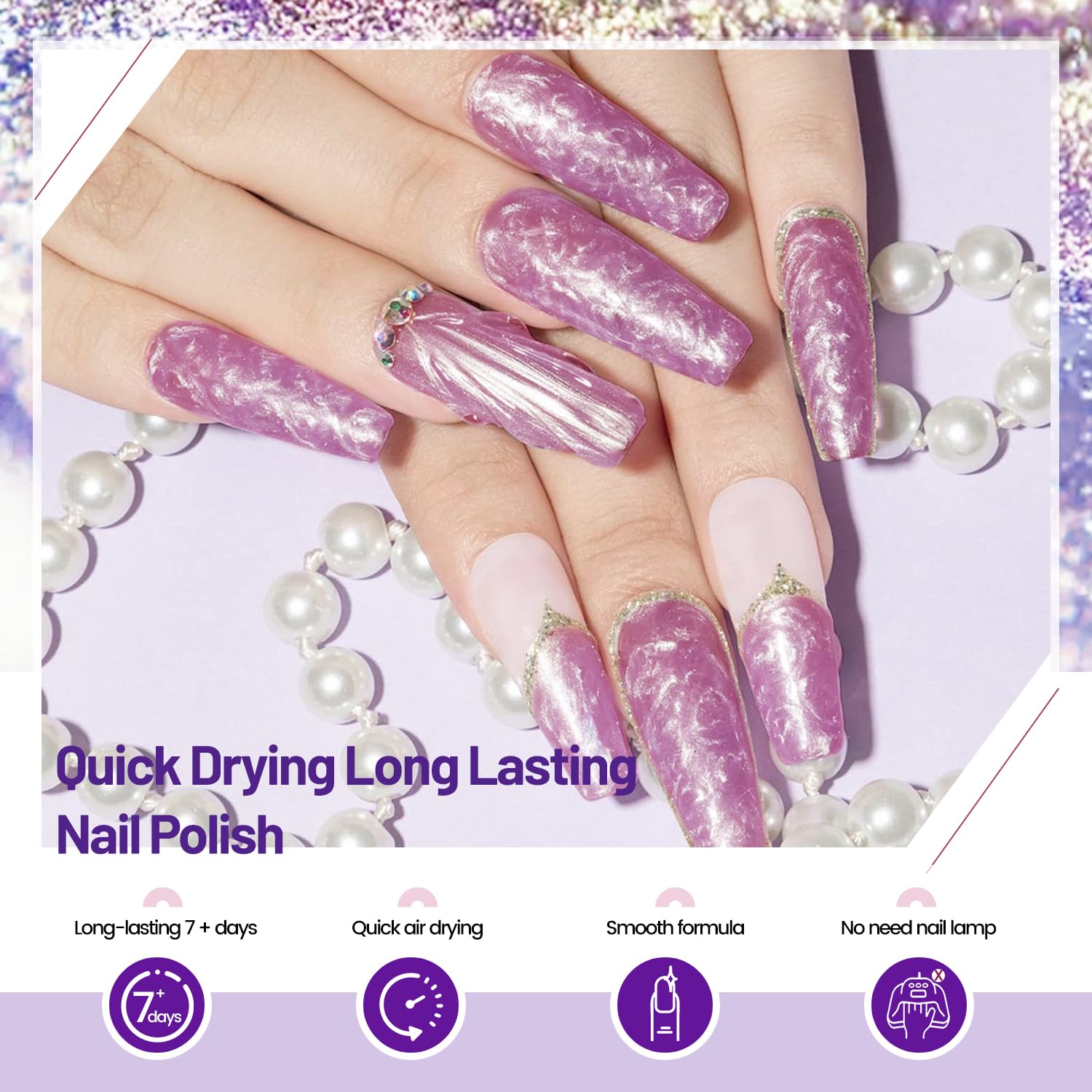 OpenLive esmalte con acabado espejo, brillo deslumbrante.