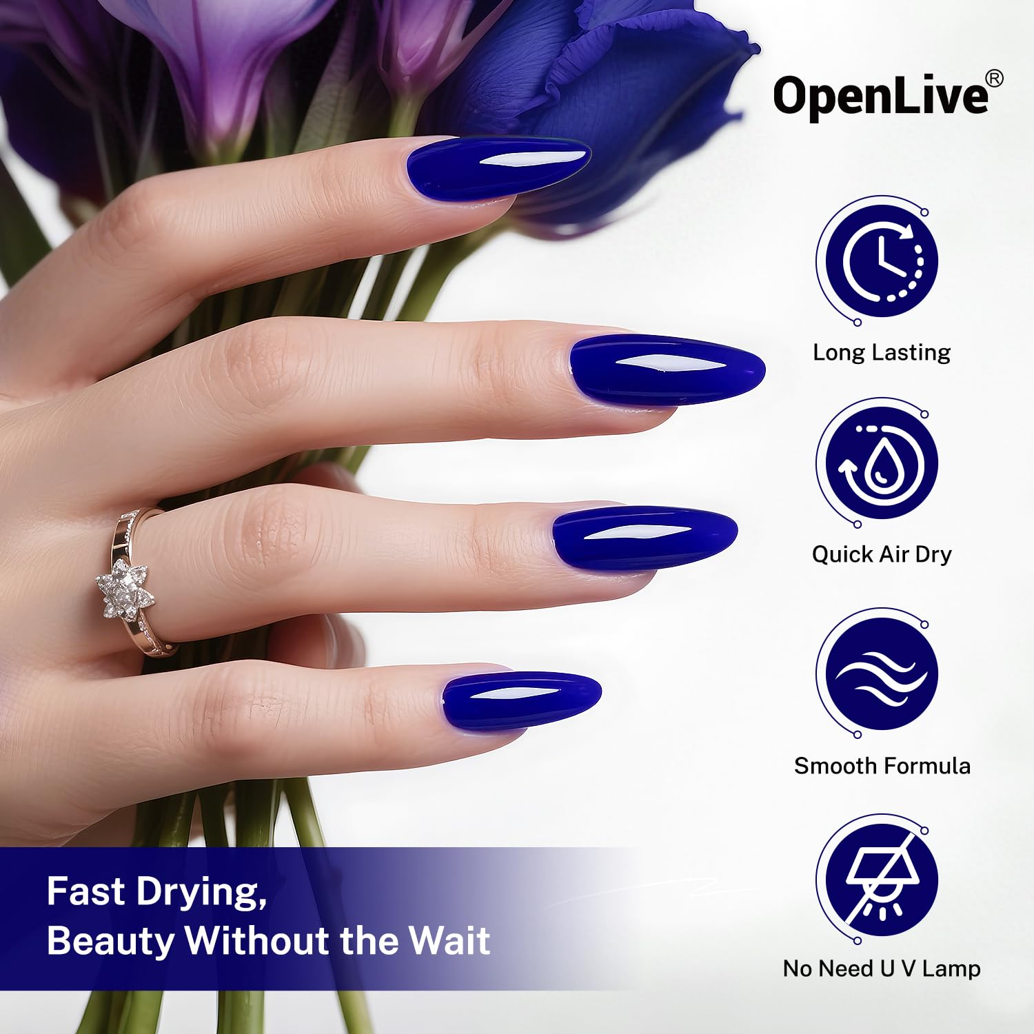 Color intenso y duradero con brillo OpenLive