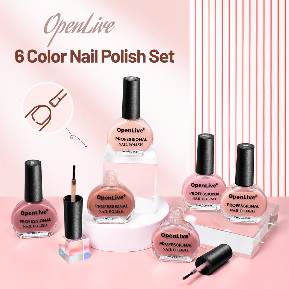 OpenLive Esmalte Jelly 10 ml, ideal para principiantes y proyectos de bricolaje en casa