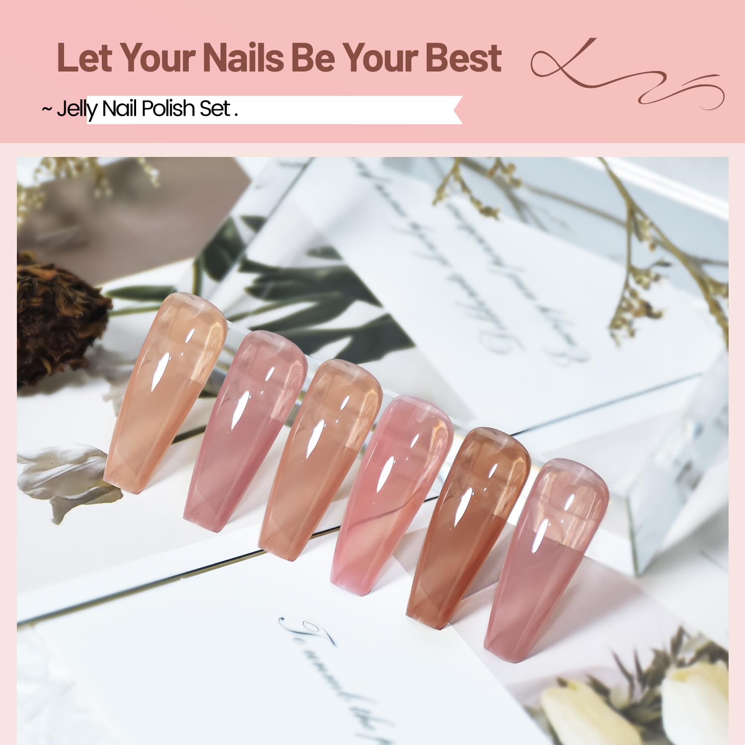 OpenLive Esmalte Jelly opción ecológica y no irritante para uñas