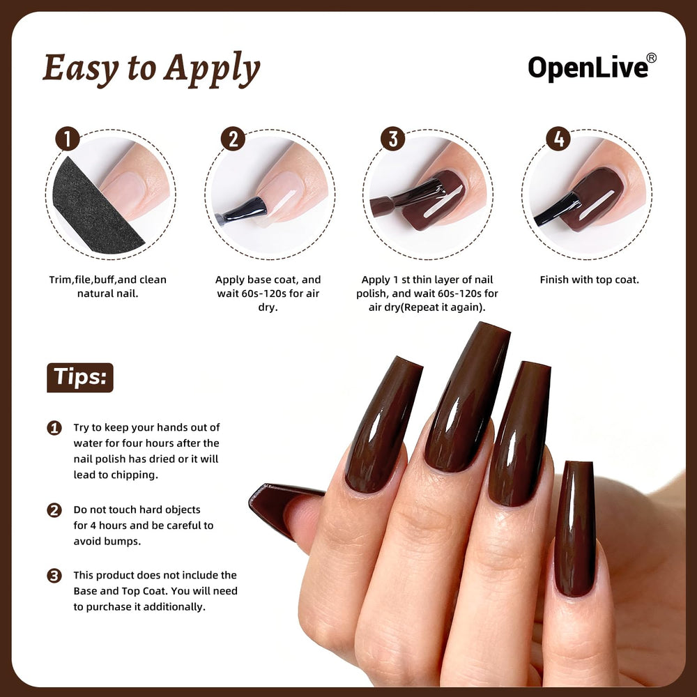 Cuidado de uñas gracias a la formulación de OpenLive.