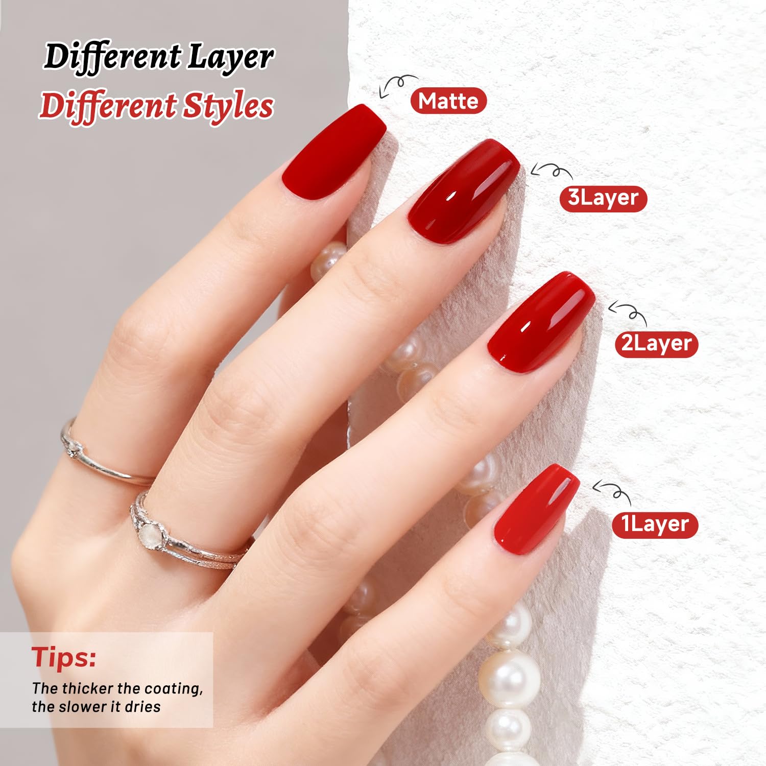 OpenLive esmalte rojo 18ml, regalo perfecto para aficionadas a las uñas.