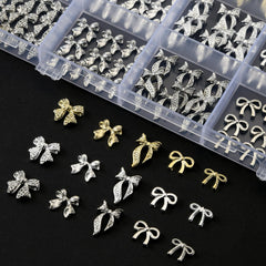 OPMADM lazo de plata brillante para uñas, ideal para diseños modernos y elegantes.