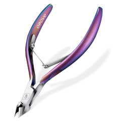 Opove X7 arcoíris gradiente corta cutículas para precisión en uñas.