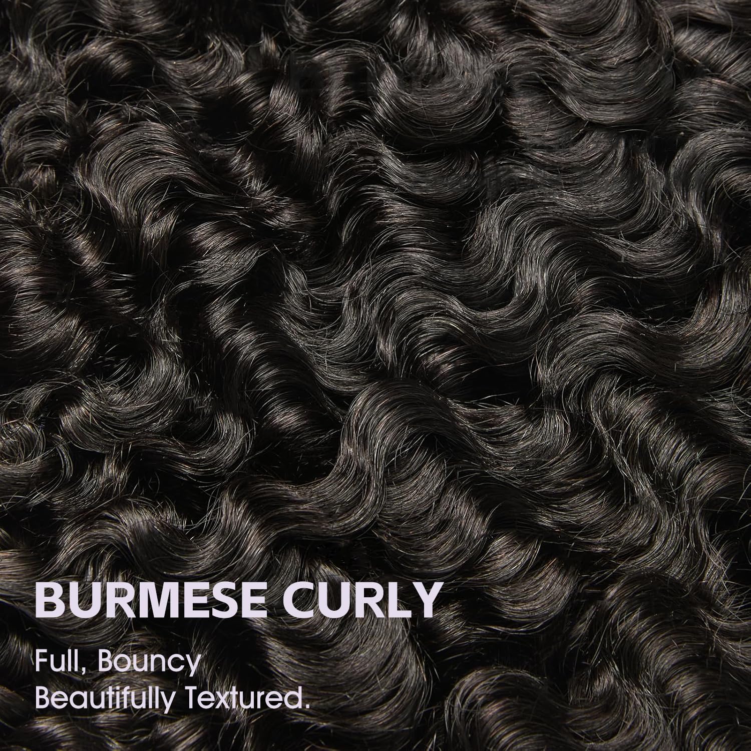 OQ cabello burmeses, versátil para diario, escuela, oficina y eventos.