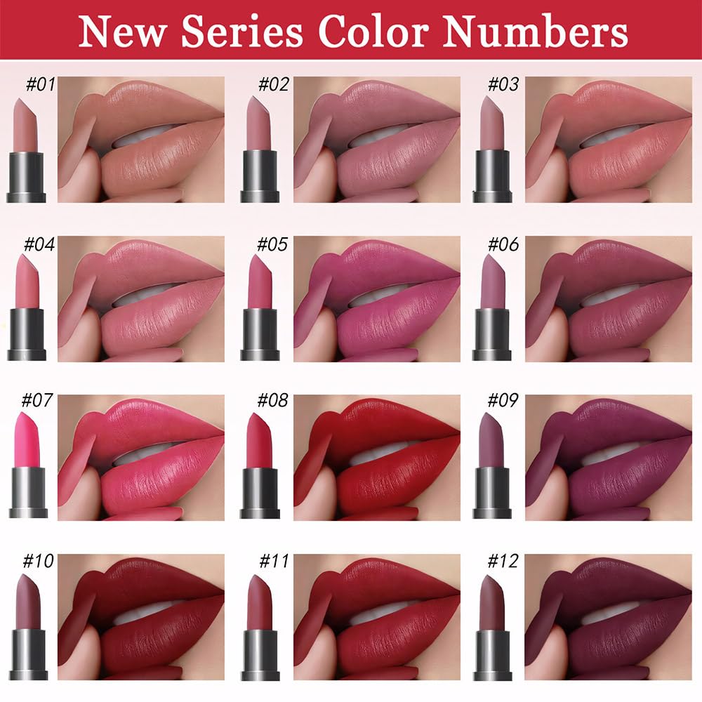 Muestras de ORANOT labiales mate para elegir tono ideal