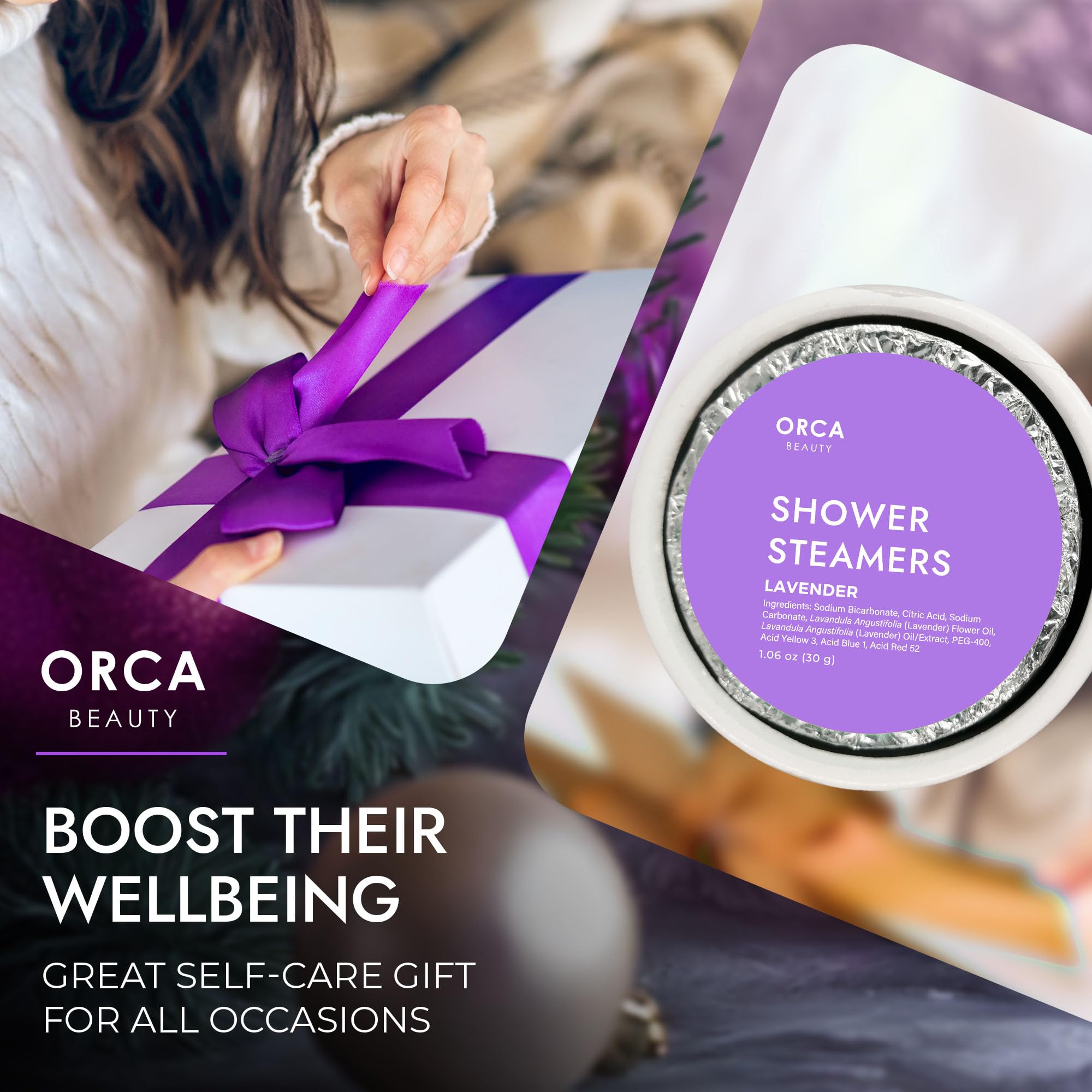 Empaque refinado Orca Beauty regalo perfecto para spa en casa