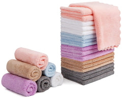 Toallitas Orighty desmaquillantes, textura coral suave para la limpieza facial.