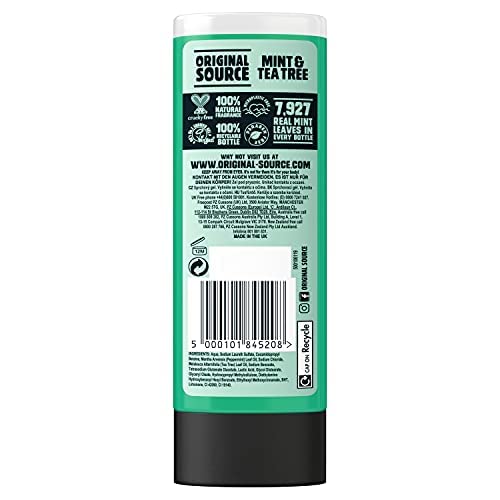 Original Source gel árbol de té y menta, ritual mañanero revitalizante