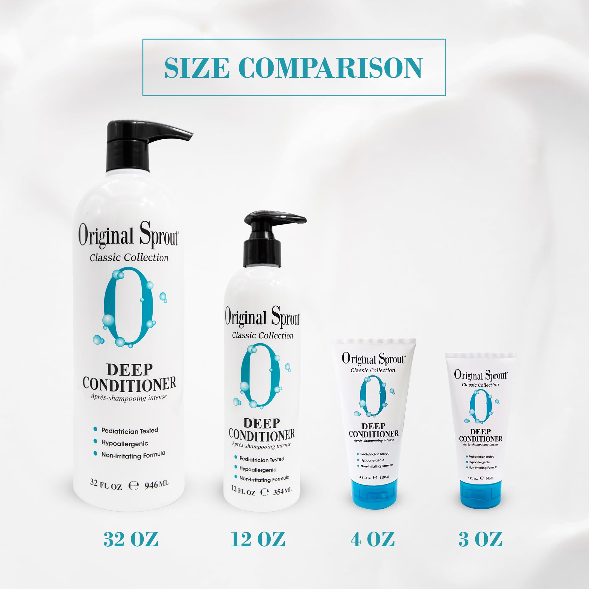 Original Sprout prueba dermatológica para uso suave en cabello