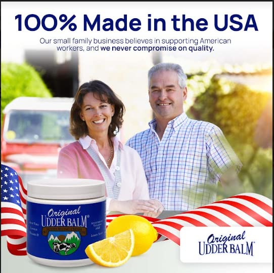 Original Udder Balm, envase de 16 oz, solución duradera para piel seca